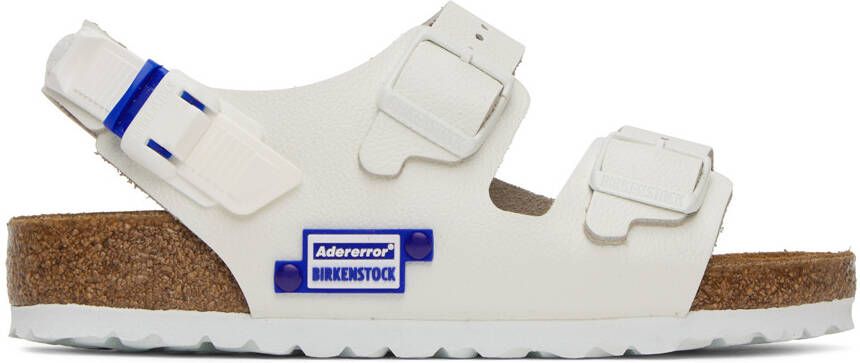 ADER error White Birkenstock Edition Milano Tech Sandals - Picture 4