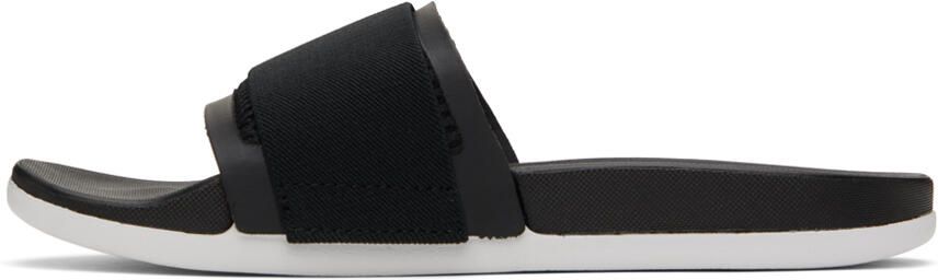 Adidas by Stella McCartney Black Velcro Slides - Picture 4