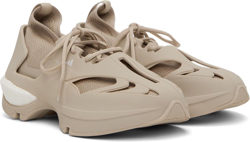 Adidas by Stella McCartney Taupe Sportswear Sneakers - Picture 2