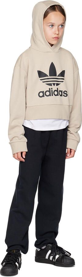 Adidas Kids Black & White Superstar Big Kids Sneakers - Picture 5