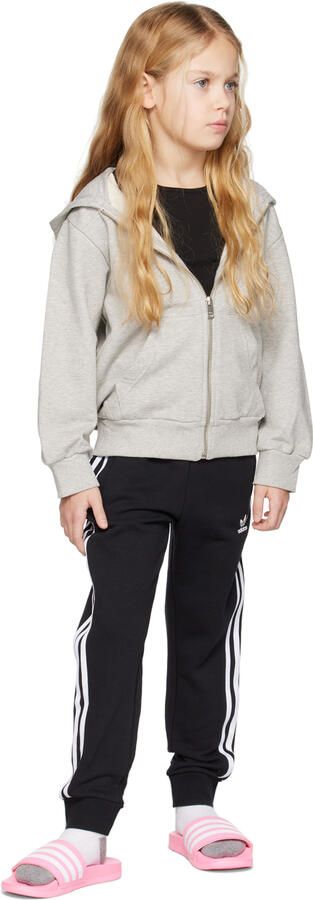 Adidas Kids Pink Adilette Comfort Little Kids Slides - Picture 2