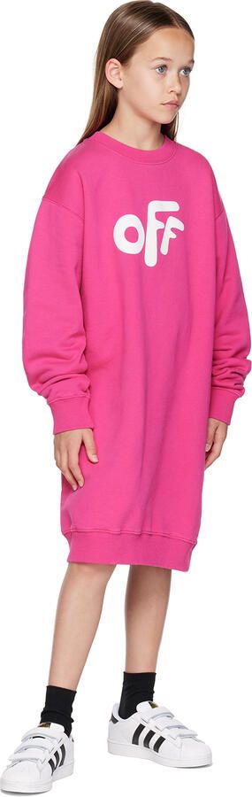 Adidas Kids White & Black Superstar Little Kids Sneakers - Picture 7