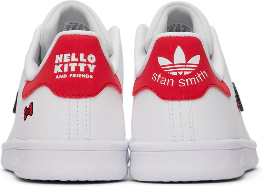 Adidas Kids White Hello Kitty Stan Smith Little Kids Sneakers