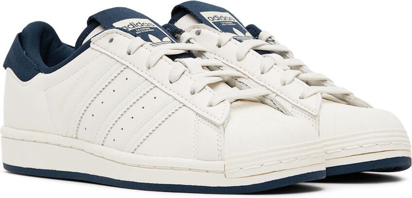 Adidas Kids White Superstar Big Kids Sneakers - Picture 2