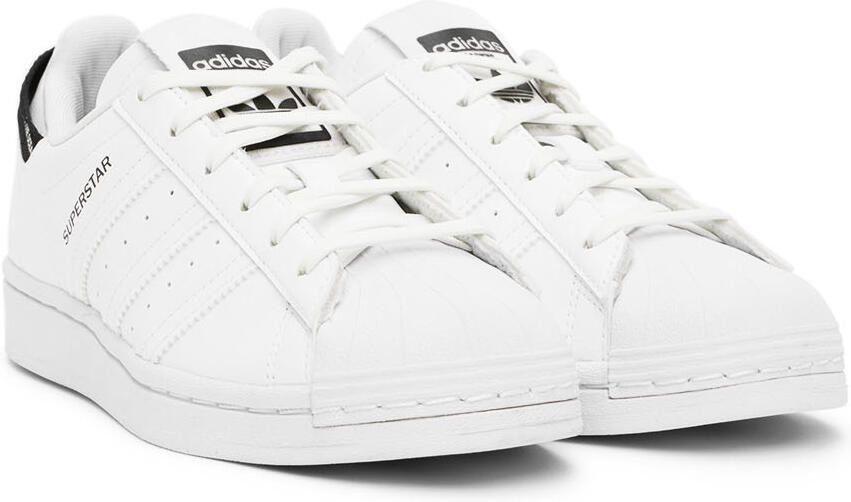 Adidas Kids White Superstar Big Kids Sneakers - Picture 2