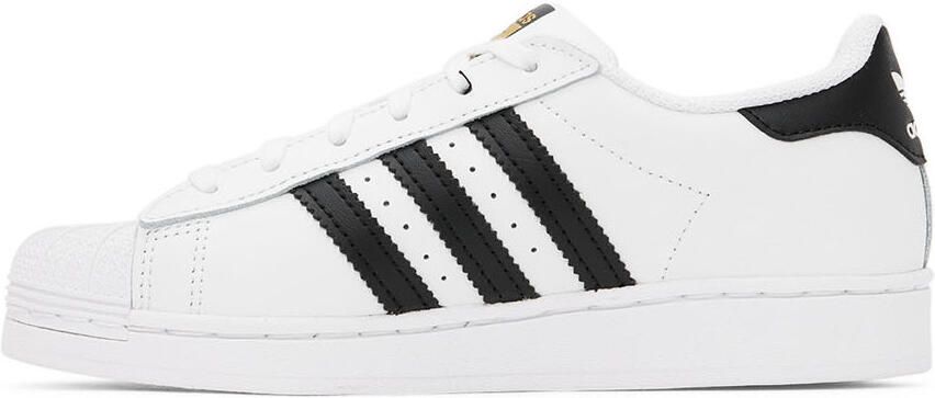 Adidas Kids White Superstar Sneakers - Picture 3