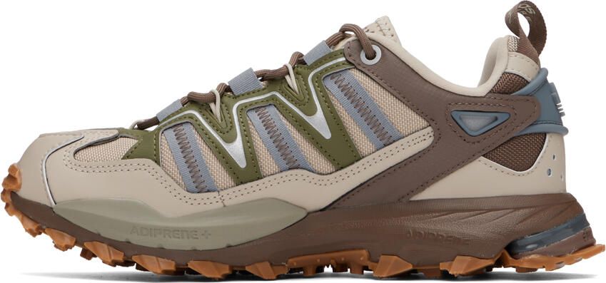 Adidas Originals Beige & Brown Hyperturf Sneakers - Picture 3