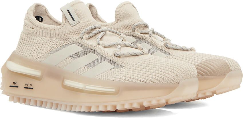 Adidas Originals Beige NMD_S1 Sneakers - Picture 2