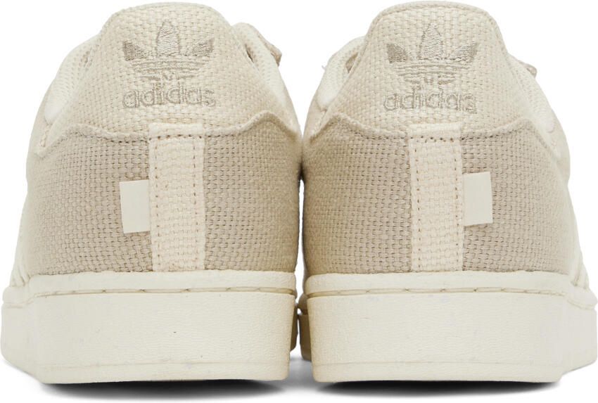 Adidas Originals Beige Superstar Sneakers