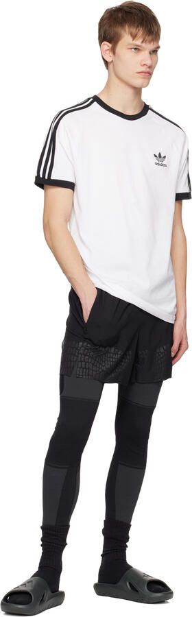 Adidas Originals Black Adicane Slides - Picture 3