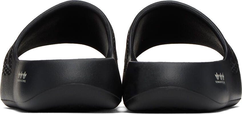 Adidas Originals Black Adilette Ayoon Slides