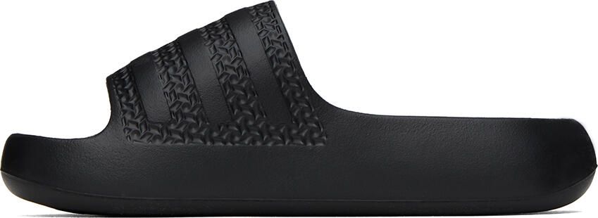 Adidas Originals Black Adilette Ayoon Slides - Picture 3
