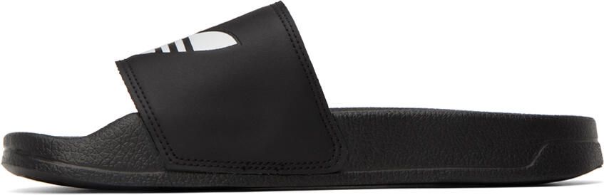 Adidas Originals Black Adilette Lite Sandals - Picture 3