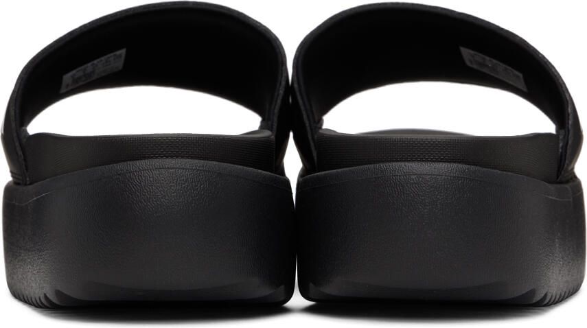 Adidas Originals Black Adilette Platform Slides