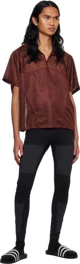 Adidas Originals Black & White Adilette Slides - Picture 3