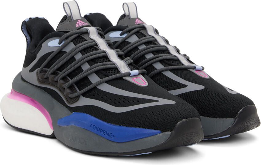 Adidas Originals Black Alphaboost V1 Sneakers - Picture 2