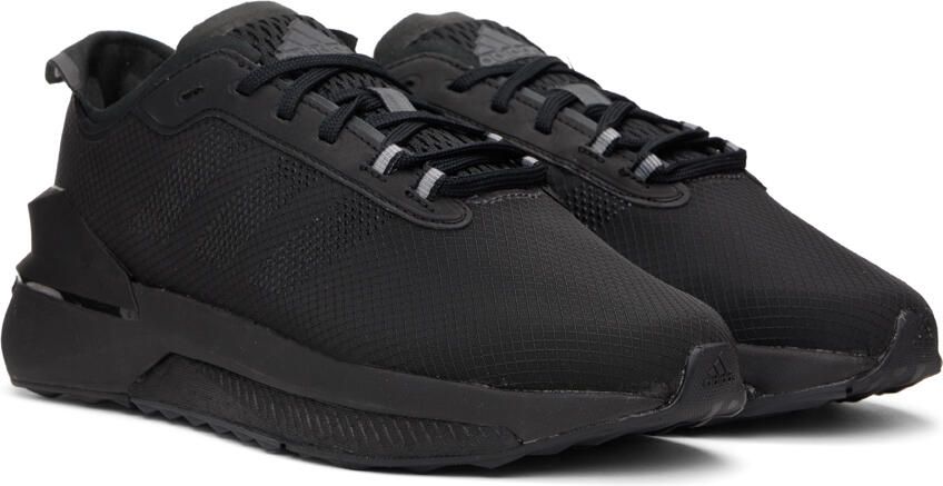 Adidas Originals Black Avryn Sneakers - Picture 2