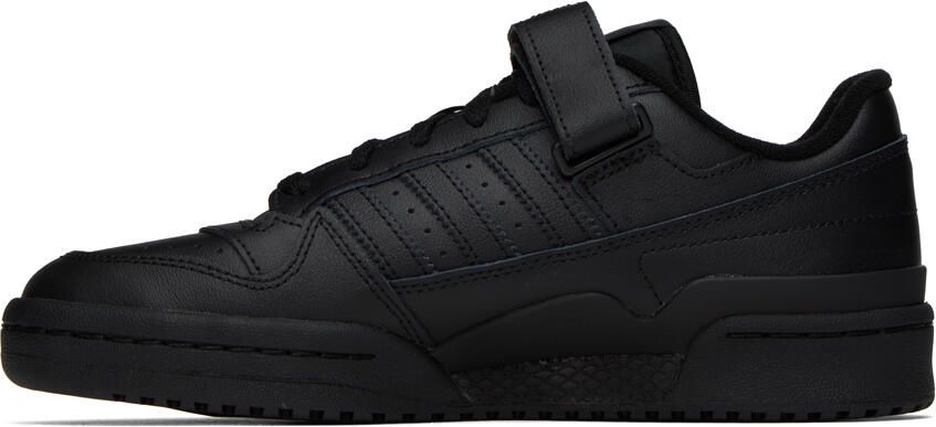 Adidas Originals Black Forum Low Sneakers - Picture 3
