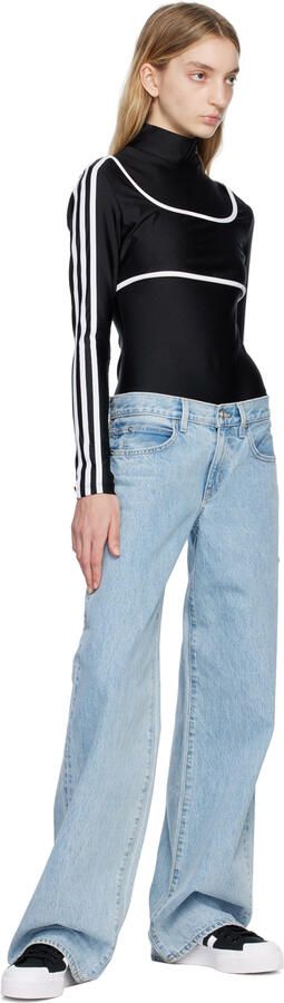 Adidas Originals Black Nizza Platform Mid Sneakers - Picture 4