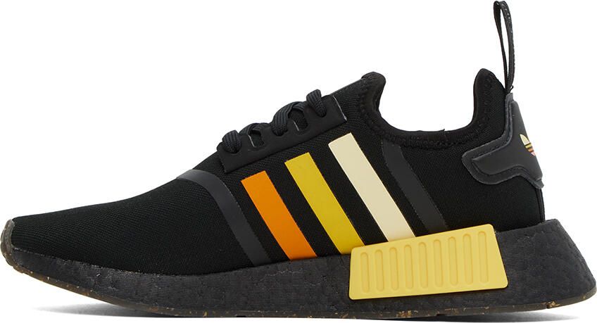 Adidas Originals Black NMD R1 Sneakers - Picture 3