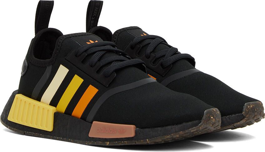 Adidas Originals Black NMD R1 Sneakers - Picture 2