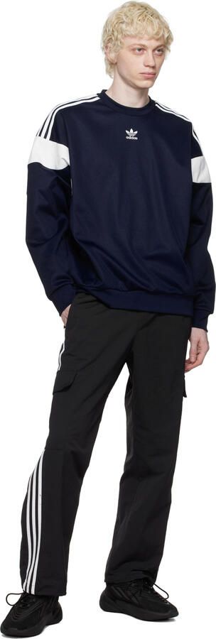 Adidas Originals Black Ozelia Sneakers - Picture 5