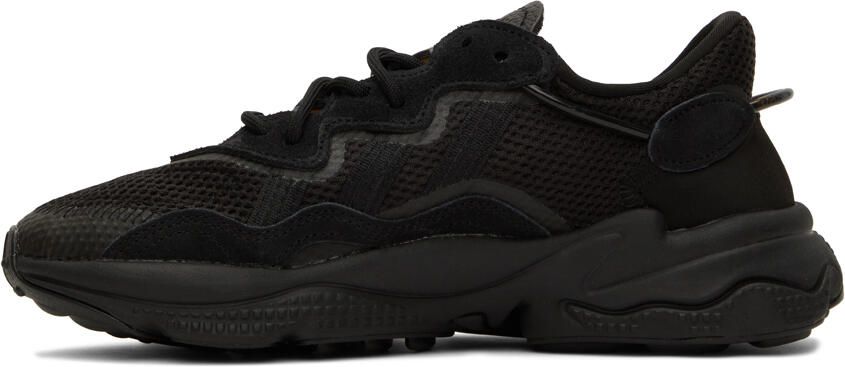 Adidas Originals Black Ozweego Sneakers - Picture 3