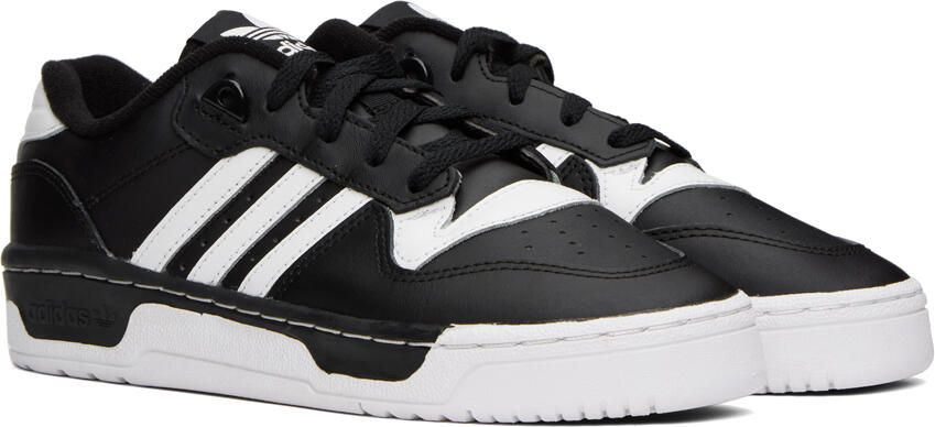 Adidas Originals Black Rivalry Low Sneakers - Picture 2
