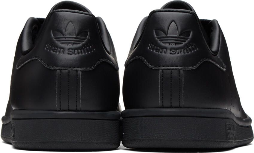 Adidas Originals Black Stan Smith Low-Top Sneakers