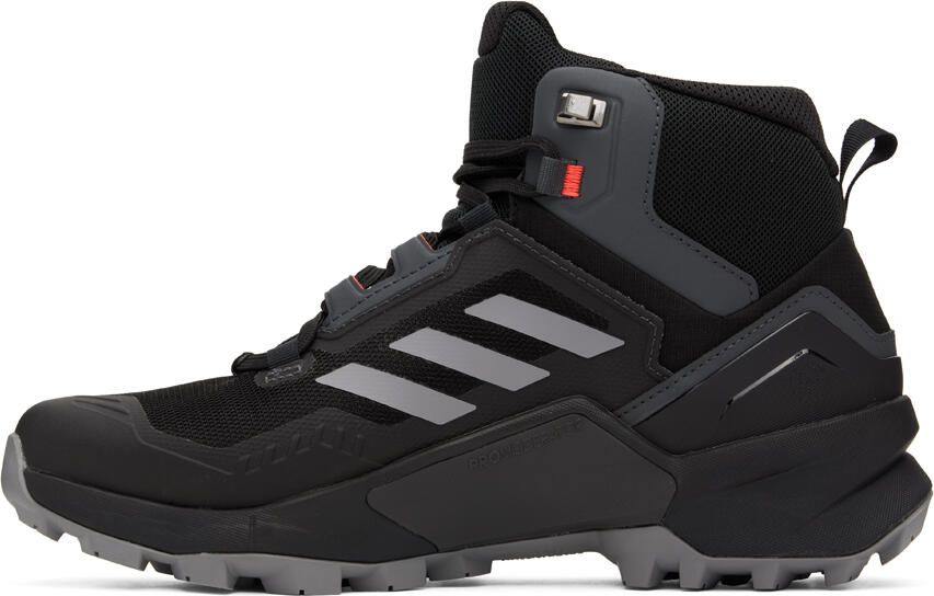 Adidas Originals Black Terrex Swift R3 Mid Sneakers - Picture 3