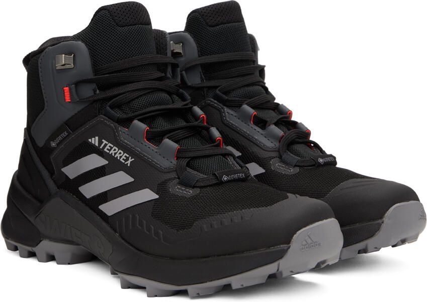 Adidas Originals Black Terrex Swift R3 Mid Sneakers - Picture 2