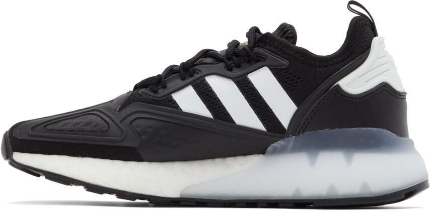 Adidas Originals Black ZX 2K Boost Sneakers - Picture 3