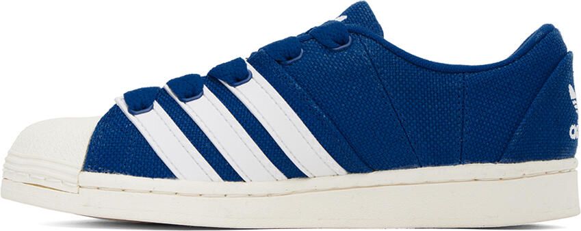 Adidas Originals Blue Superstar Supermodified Sneakers - Picture 3