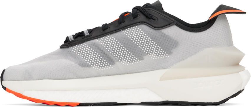 Adidas Originals Gray Avryn Sneakers - Picture 3