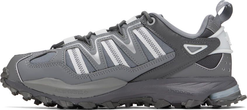 Adidas Originals Gray Hyperturf Sneakers - Picture 3