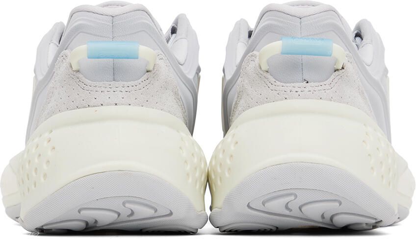 Adidas Originals Gray Ozrah Sneakers - Picture 5