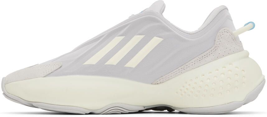 Adidas Originals Gray Ozrah Sneakers - Picture 3