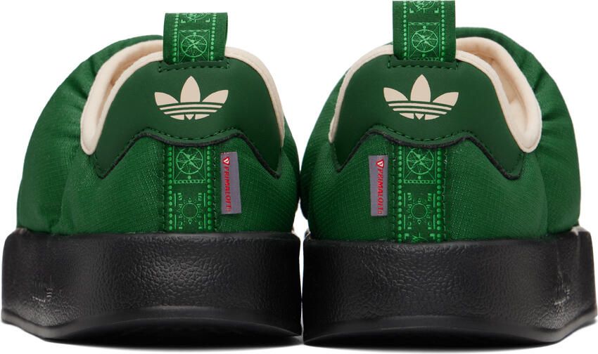 Adidas Originals Green Puffylette Slippers