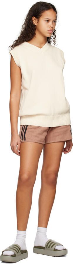 Adidas Originals Khaki Adilette Platform Slides - Picture 4