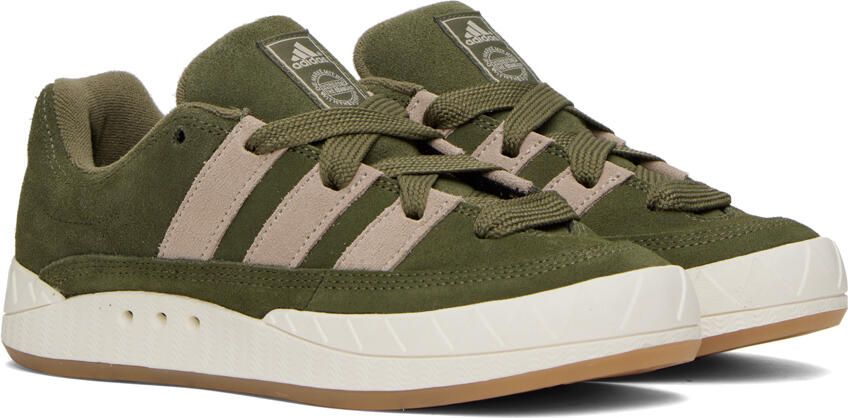 Adidas Originals Khaki Adimatic Sneakers - Picture 2