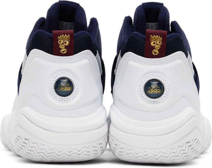 Adidas Originals Navy & White Top Ten 2000 Sneakers