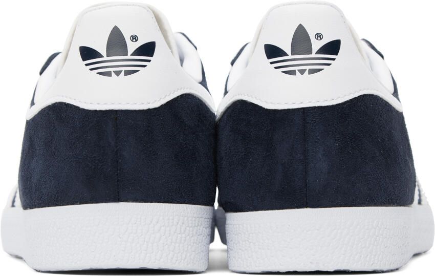 Adidas Originals Navy Gazelle Sneakers - Picture 6