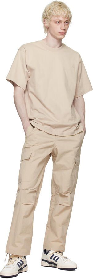 Adidas Originals Off-White & Navy Forum 84 Sneakers - Picture 4