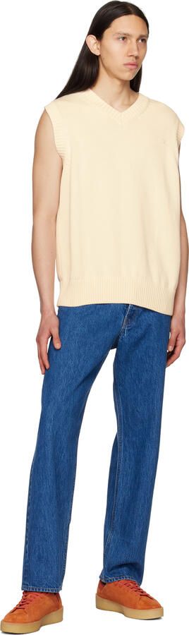 Adidas Originals Orange Stan Smith Crepe Sneakers - Picture 4