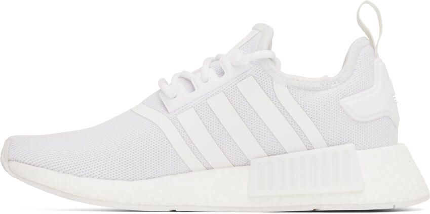 Adidas Originals White NMD_R1 Primeblue Sneakers - Picture 3
