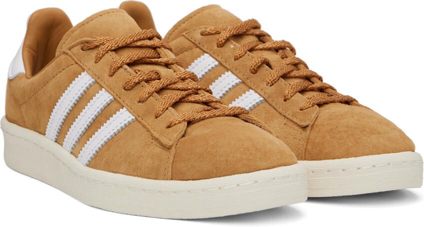 Adidas Originals Tan Campus 80s Sneakers - Picture 2