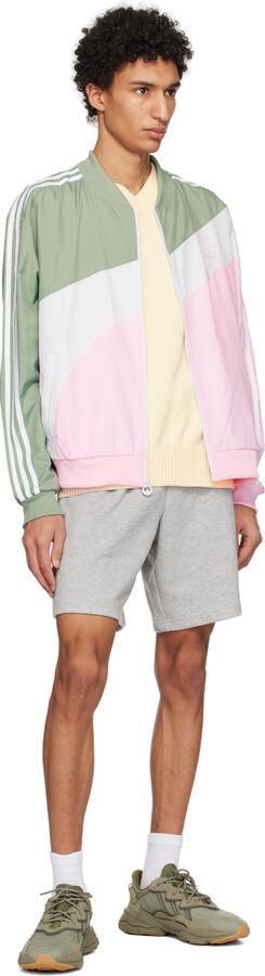 Adidas Originals Taupe Ozweego Sneakers - Picture 4