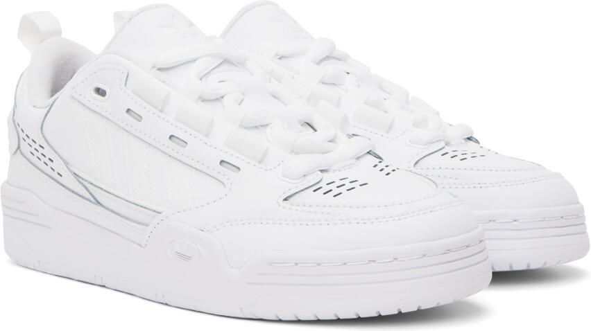 Adidas Originals White Adi2000 Sneakers - Picture 2