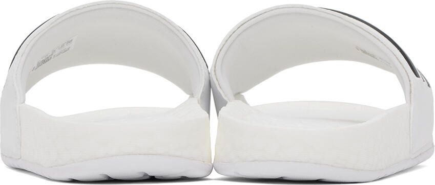 Adidas Originals White Adilette Boost Sandals