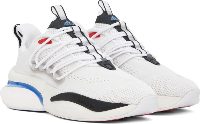 Adidas Originals White Alphaboost V1 Sneakers - Picture 2